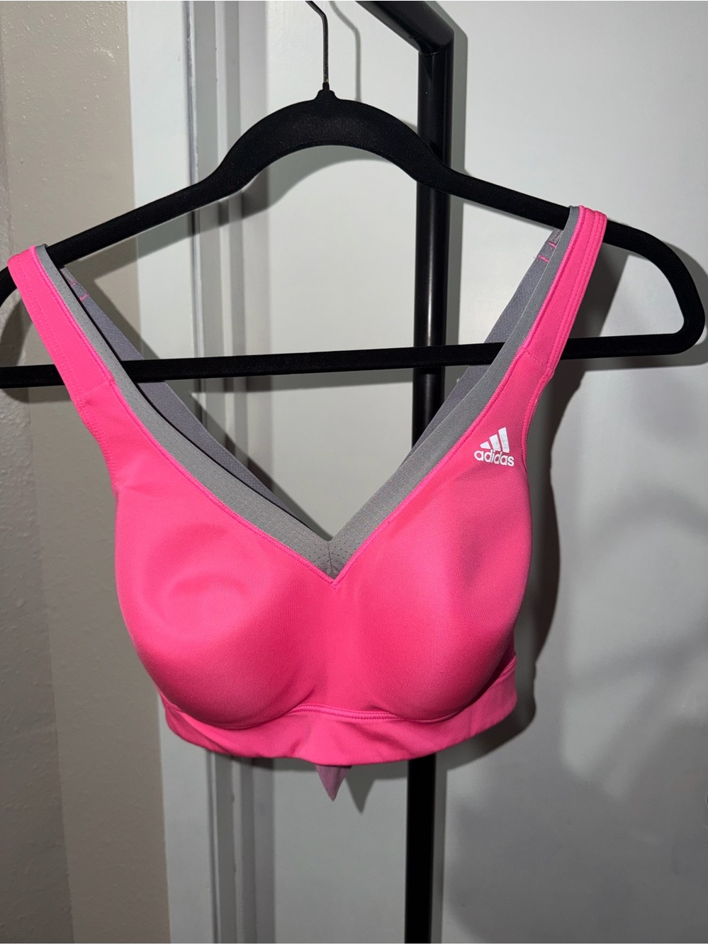 Adidas Pink Underwire High Impact Sports Bra 34D